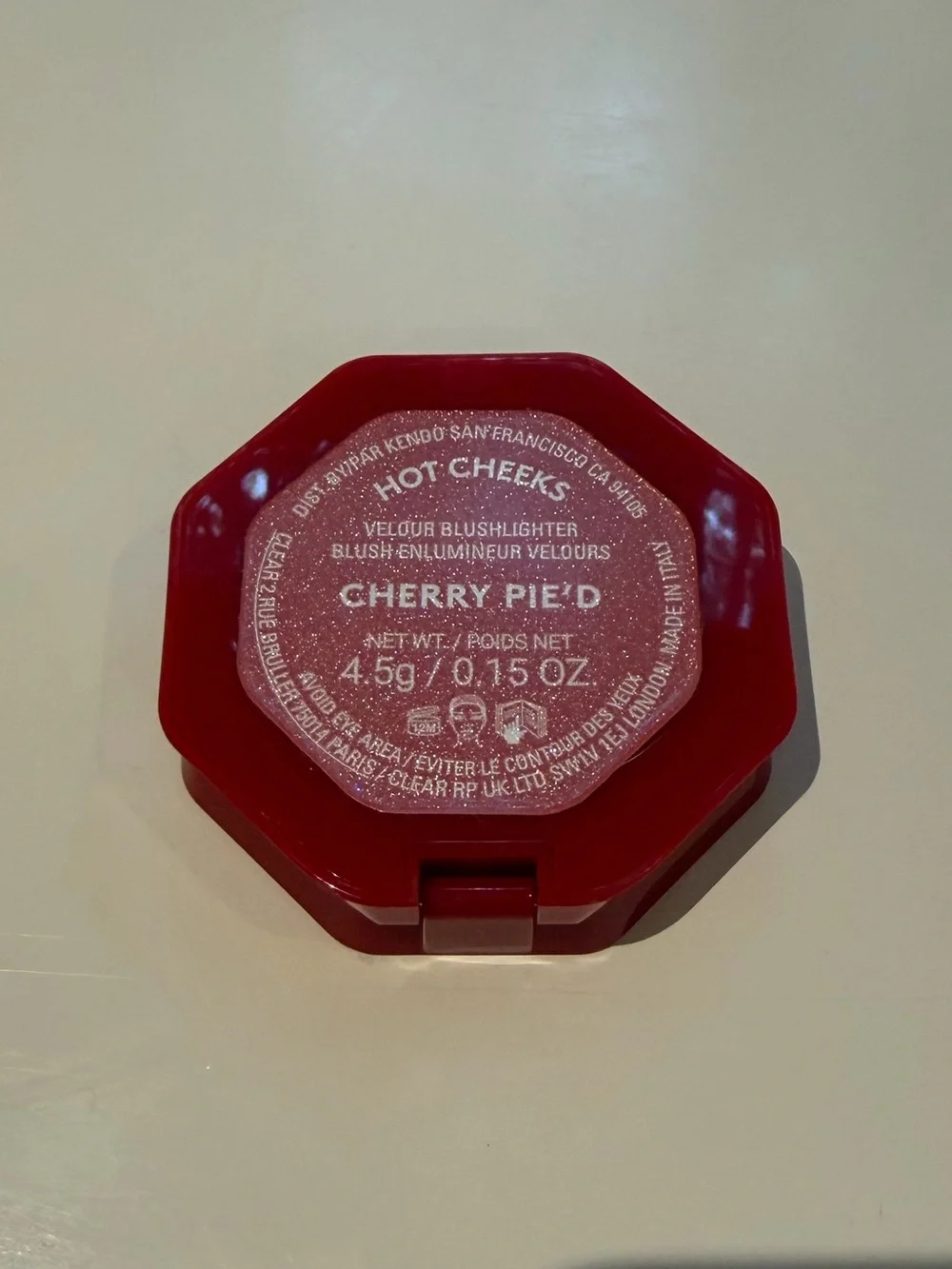 Fenty Beauty Hot Cheeks Velour Cherry Pie’d Blushlighter